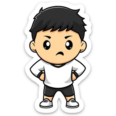 rebellious kid sticker