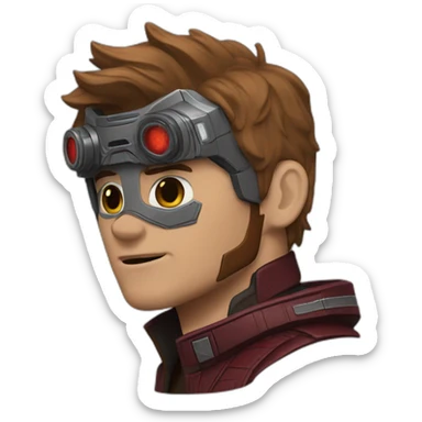 star Lord sticker