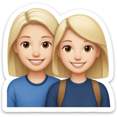 Ma meilleur amie et moi sticker