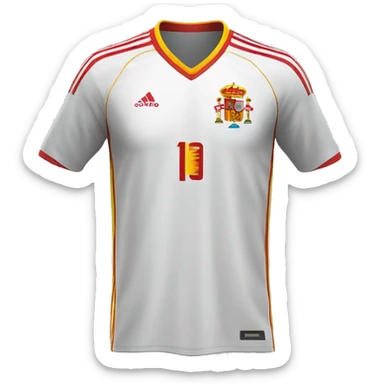 spain soccer world cup 2010 away shirt, product, clothes, isolated sticker