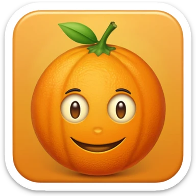 Guaxinim laranja sticker