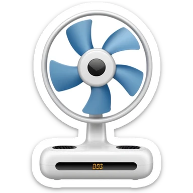 bladeless fan sticker