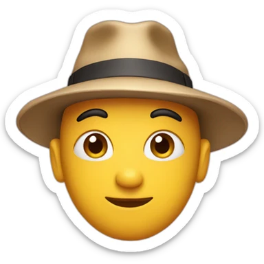 Ling with a hat sticker