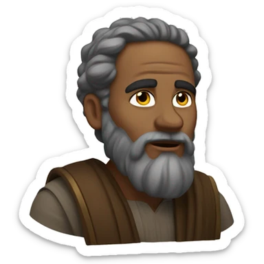 Solomon the biblical prophet sticker