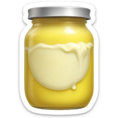 Lemon curd sticker