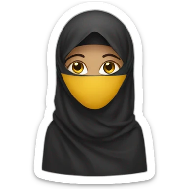 Niqabi sticker