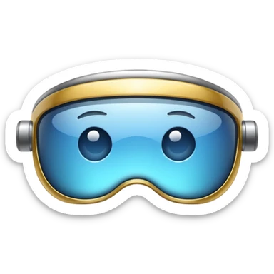 do default text "visor" sticker