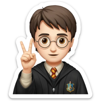 Harry potter eliyle nah çeksin sticker