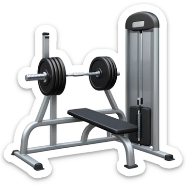 weight gym sticker