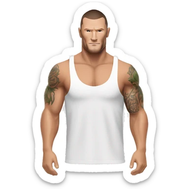 Randy Orton wwe superstar  sticker
