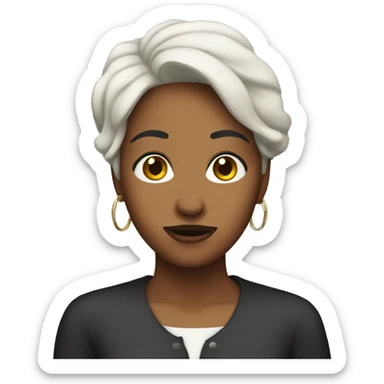 woke feminist  sticker