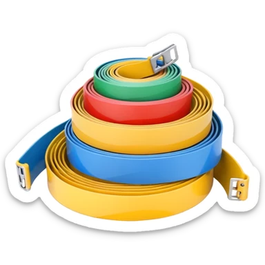 More options for measure tape sticker