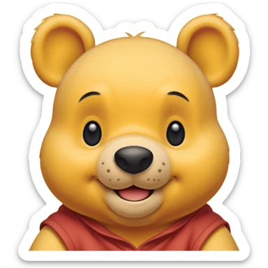 Winnie-the-Pooh sticker