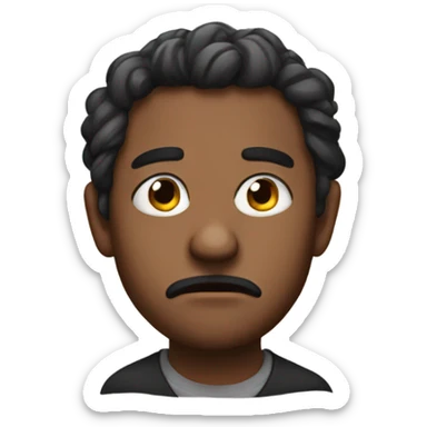 Guilty side eye sticker