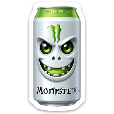 white monster energie sticker
