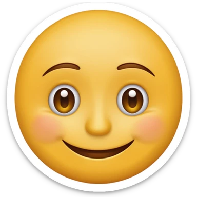 a happy and a sad spanish smiley sticker