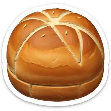 sourdough bread boule loaf sticker