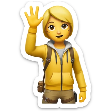 Create a Fortnite default doing the L emote as a emoji sticker