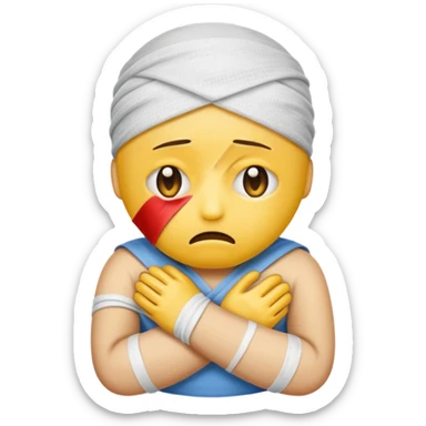 injured emoji sticker