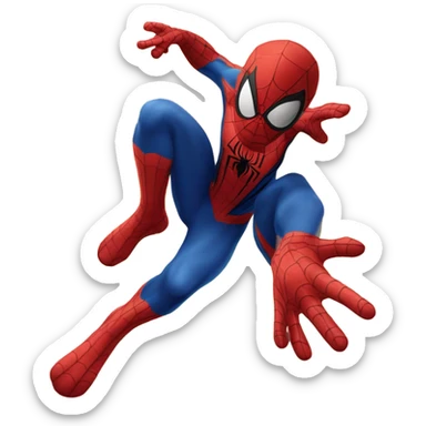 Spiderman qui fait un pouce  sticker