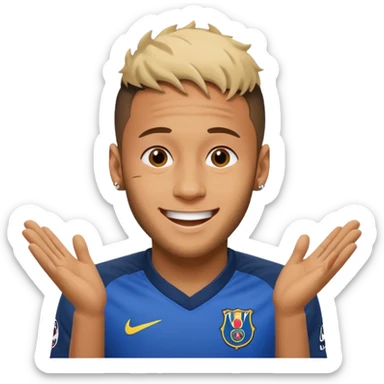 neymar celebrate sticker