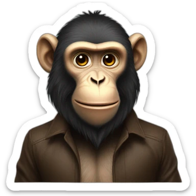 Vlad Pak monkey sticker