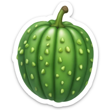 rata con pepino  sticker