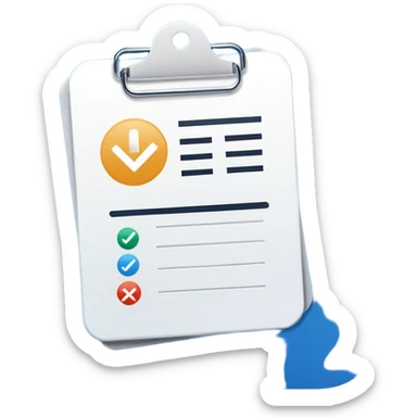 generate a flat image icon for Prescription & Report Reader sticker