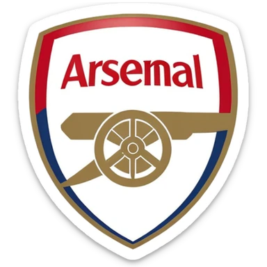 Arsenal Football Club logo sticker