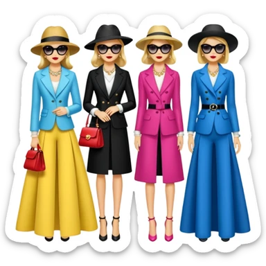 Vogue journal  sticker