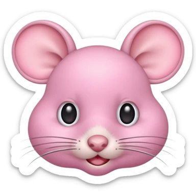 Un ratón cute volteando los ojos 🙄 como ese emoji SOLO LOS OJOS sticker