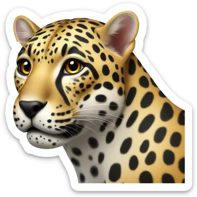 spotted jaguar sticker