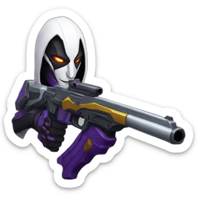 Jhin-Gun sticker