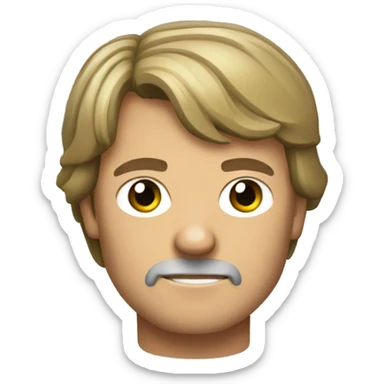 luke skywalker sticker