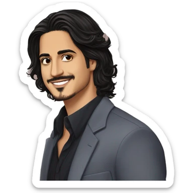 Avan Tudor Jogia is a Canadian actor, singer, author and director. He first received recognition for portraying Danny Araujo in the television film A Girl Like Me: The Gwen Araujo Story.  sticker
