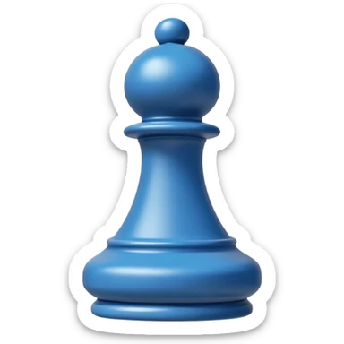 chess pawn sticker