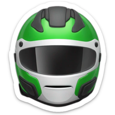 Casque karting sticker