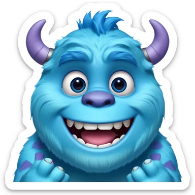 Sulley from Monsters Inc sticker