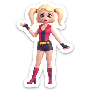 Harley Quinn from DC Comics sticker