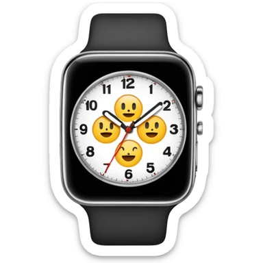 analog watch sticker