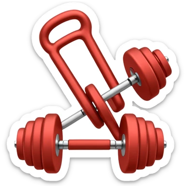 AirPods Max  with a dumbell sticker