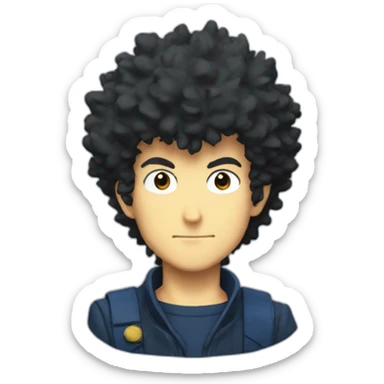spike spiegel sticker