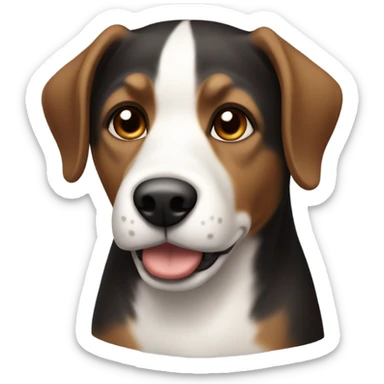 Tri-color corgi sticker