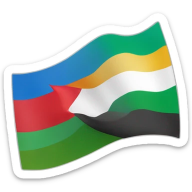 Drapeau Israël avec celui de la Palestine lgbt sticker