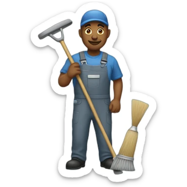 janitor sticker
