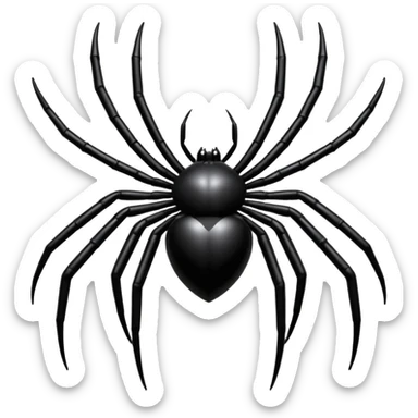 Spiderman's spider sticker