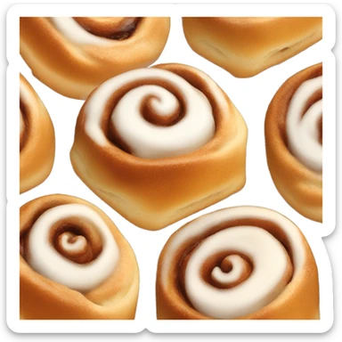 cinnamon rolls gel sticker