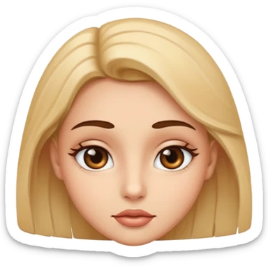 provocative face sticker