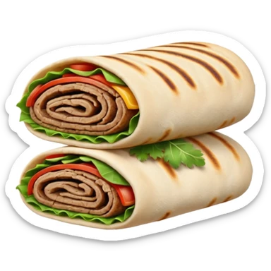 one shawarma sticker
