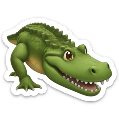 chocodile dundee sticker